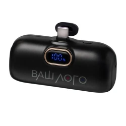 Повербанк Gelius MiniBoost GP-PB310 5000mAh 20W Black с логотипом